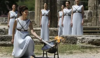 Encienden la antorcha para los Juegos de Rio 2016