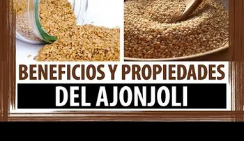 El ajonjolí o sesamo, para que sirve; beneficios y propiedades 
