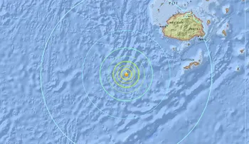 Un fuerte sismo de magnitud de 6,9 sacude el océano Pacífico