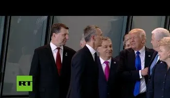 Así justifica la Casa Blanca el empujón de Trump a un líder de la OTAN (VIDEO)