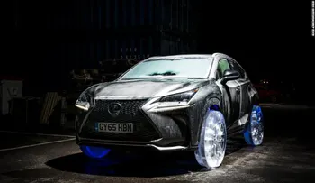 ¿Llantas de hielo?, lo novedoso del Lexus NX