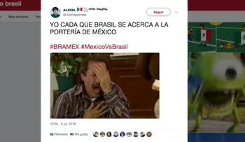 Los memes del partido Brasil vs. México