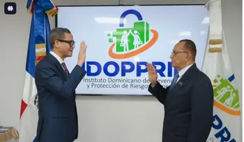 Juramentan ministro de Trabajo como presidente Consejo Directivo IDOPPRIL