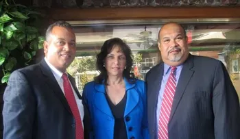 En viaje sorpresa a NY Peggy Cabral se reúne con dirigentes del PRD