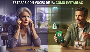 Estafas con voces generadas por IA: ¿cómo evitarlas?