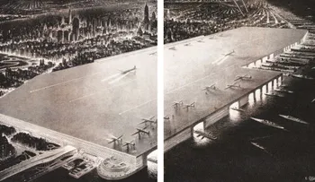 Cúpulas gigantes y aeropuertos en el cielo: el Nueva York que nunca fue