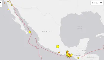 Los sismos en México desde el terremoto del martes