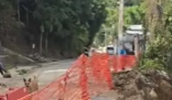 Cierran carretera en Pedro García, Santiago, por riesgo de colapso de 31 viviendas