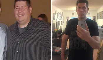 Hombre pierde más de 65 kilos eliminando estos alimentos