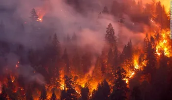 Qué se sentía dentro del tornado de fuego que mató a un bombero en California