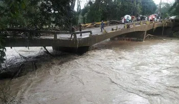 Colapso de puente de Jamao incomunica localidades en la provincia Espaillat