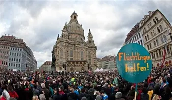 Decenas de miles protestan contra el racismo en Alemania 