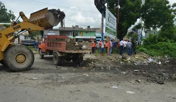 Obras Públicas recoge 200 toneladas de basura en San Cristóbal en tres días