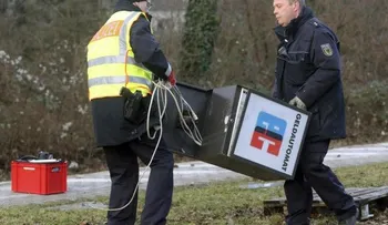 Un cajero robado, lleno de dinero, descarrila un tren de mercancías en Alemania 