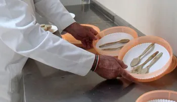 Científicos crean cubiertos comestibles con propiedades nutricionales