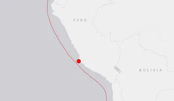 Sismo de 5,1 sacude costa central de Perú