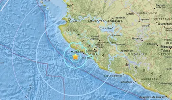 Sismo de magnitud 5,8 sacude la costa de Colima, México