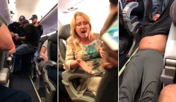 El violento desalojo del pasajero de una aerolínea que había sobrevendido el vuelo