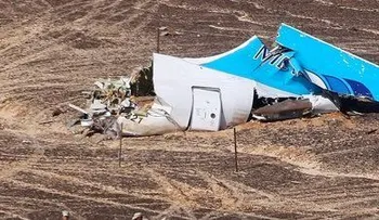 Las cajas negras del avión siniestrado en el Sinaí revelan una explosión