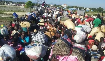 Empujones y trompadas durante mercado binacional en Dajabón