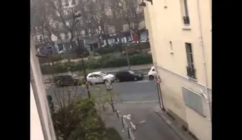 Otras imágenes del tiroteo a revista de París (Video)