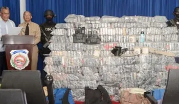 DNCD decomisa 621 paquetes de drogas en Barahona