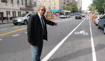 Comerciantes dominicanos rechazan línea para bicicletas en calles del Alto Manhattan