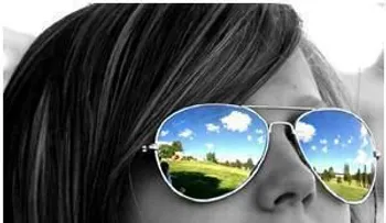 Lentes de contacto que funcionan como gafas de sol