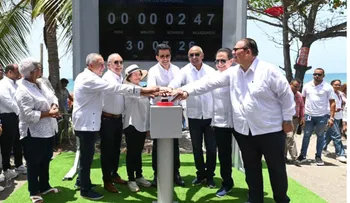 Inician remodelación de playa Los Almendros y malecón de Baní