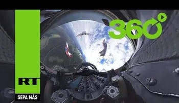 Increíble video en 360º desde un MIG-29 del grupo de acrobacia aérea Strizhí