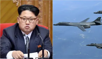 "Simulacro de ataque nuclear": el vuelo de bombarderos de EEUU enfureció a Corea del Norte
