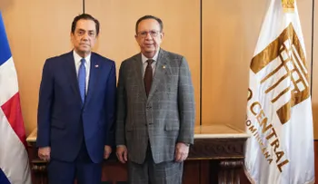 Valdez Albizu recibió visita embajador Tony Raful y estudiantes meritorios de origen dominicano en España