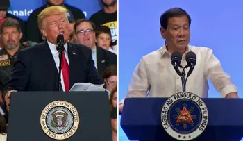 Trump invita al presidente filipino, Rodrigo Duterte, a la Casa Blanca
