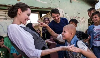 Angelina Jolie pide a la comunidad internacional que no se olvide a los iraquíes