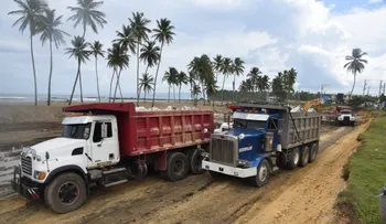 Trabajos de construcción del Malecón de Nagua muestran ritmo acelerado.