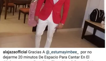 Dios tiene más que darme que yo pedirleâ?, publicó Alajaza, ante actitud arrogante de Anthony Santos