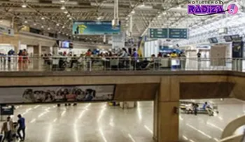 Niña de 3 años cae 7 metros en aeropuerto de Brasil