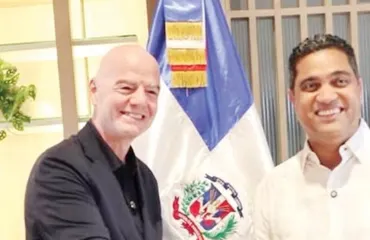Infantino asiste a torneo en República Dominicana pese a pedido de vicepresidente de la FIFA