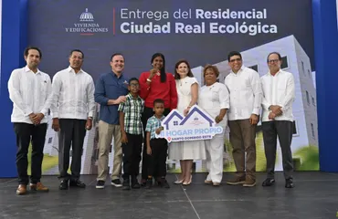Banreservas financia 836 nuevos apartamentos entregados por Raquel Peña en Ciudad Real Ecológica