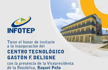 INAUGURACIÓN SUSPENDIDA Re: CONVOCATORIA DE PRENSA: Inauguración CT INFOTEP / SPM/Viernes 9