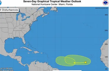 Indomet vigila dos ondas tropicales en el Atlántico durante el pico de la temporada ciclónica