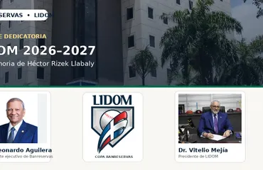 Banreservas y LIDOM invitan al acto de dedicatoria del torneo