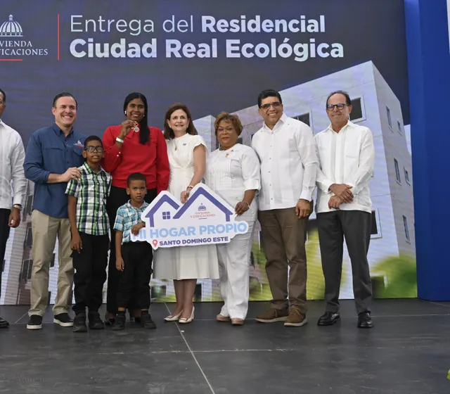 Banreservas financia 836 nuevos apartamentos entregados por Raquel Peña en Ciudad Real Ecológica