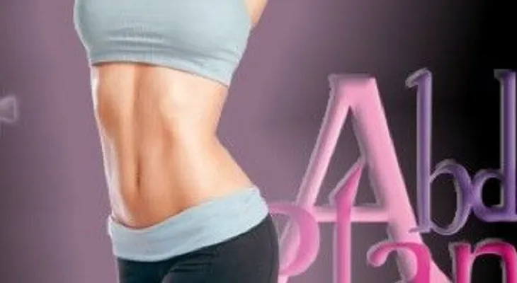 Un abdomen plano de forma saludable