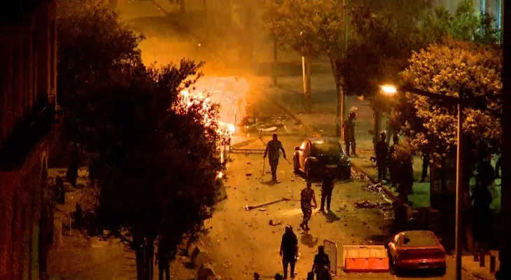 El ejército libanés se despliega en las calles de Beirut tras protestas