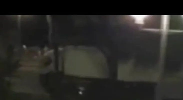 Momento exacto de la salida del camion en Niza, Francia (VIDEO)