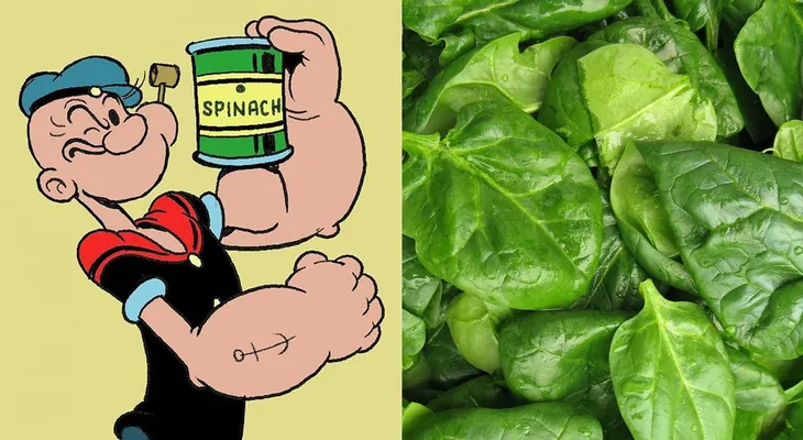 Descubren la increíble propiedad espinacas que Popeye no sabías 