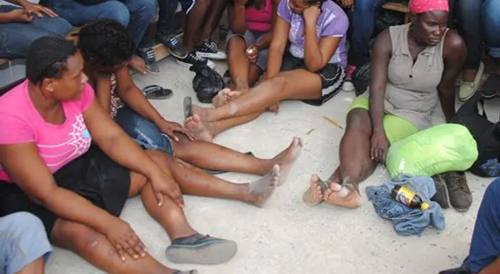  Detienen 72 haitianos y 2 cubanos iban a Puerto Rico 
