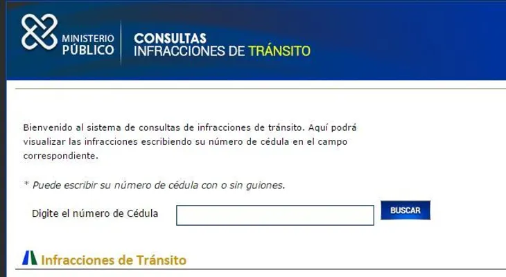 Consulta si tiene multas con Amet