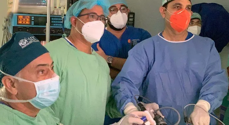 Realizan en RD prostatectomía radical vía Laparoscopia por cáncer de próstata